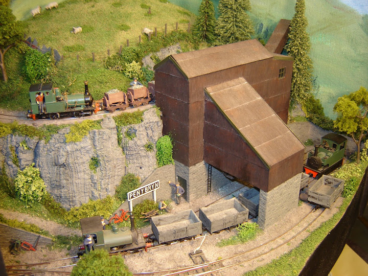 Michael's Model Railways PenYBryn Quarry Cubic Challenge Layout